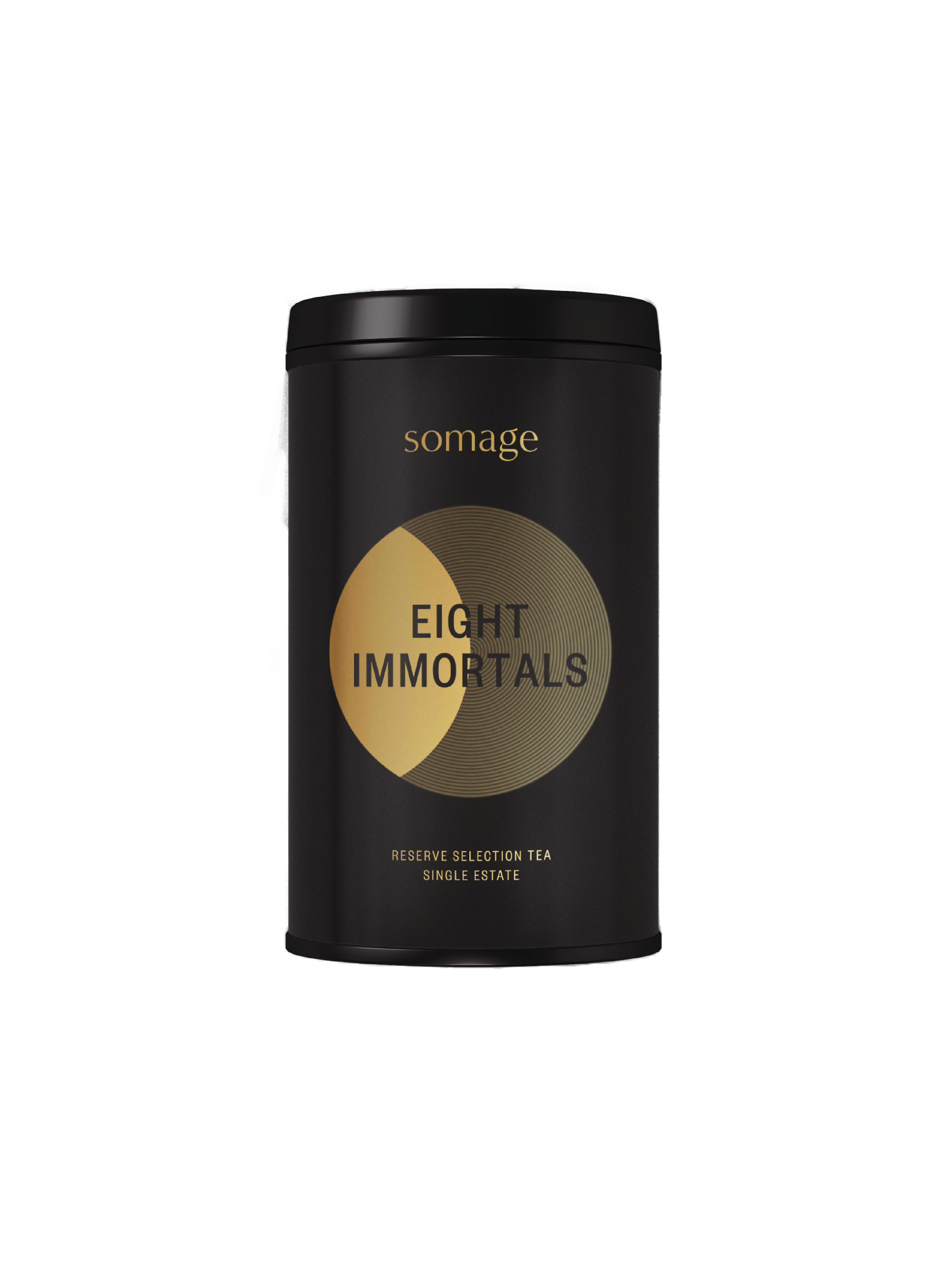 Eight Immortals Tea Tin