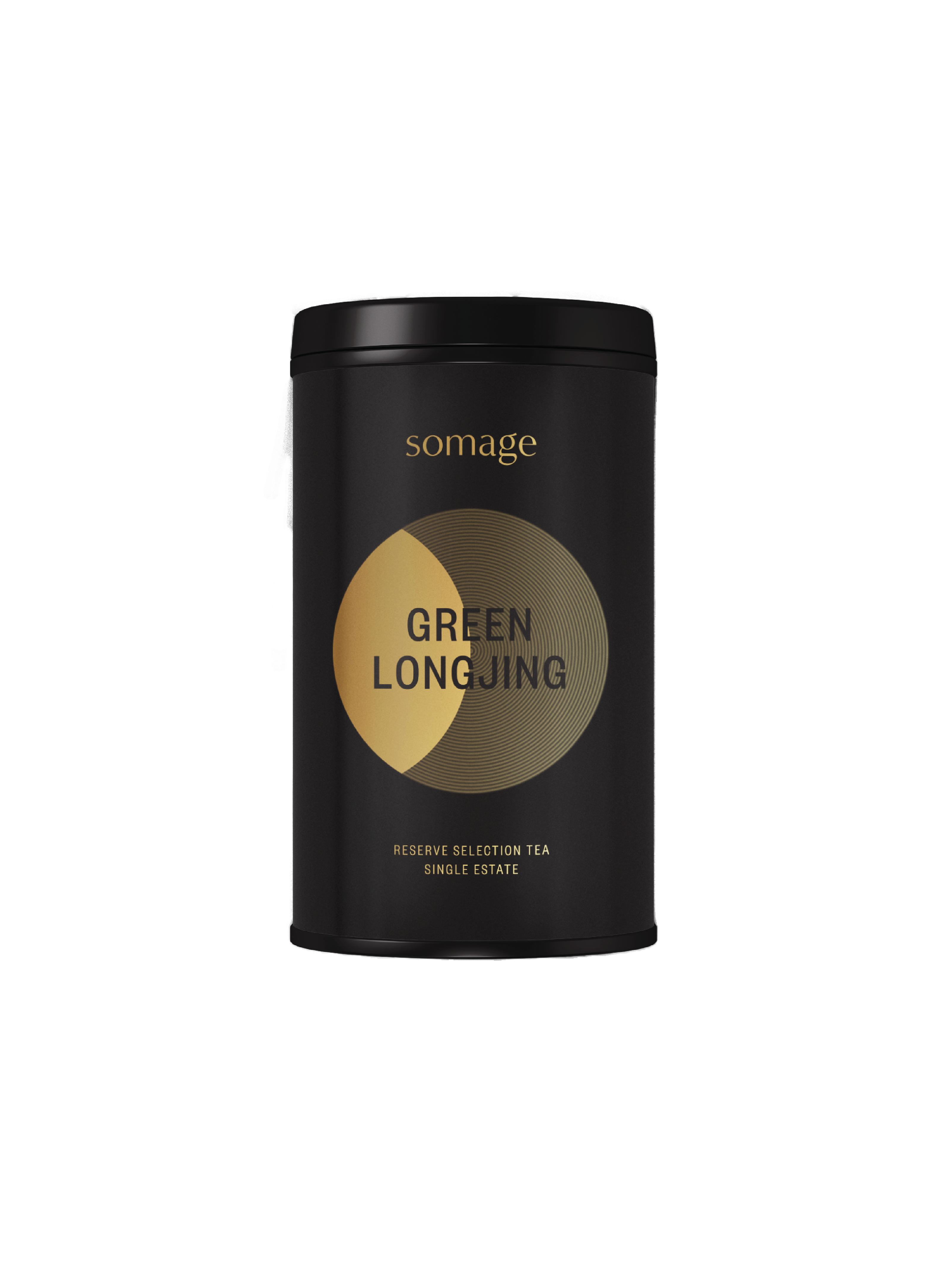 Green Longjing Tea Tin