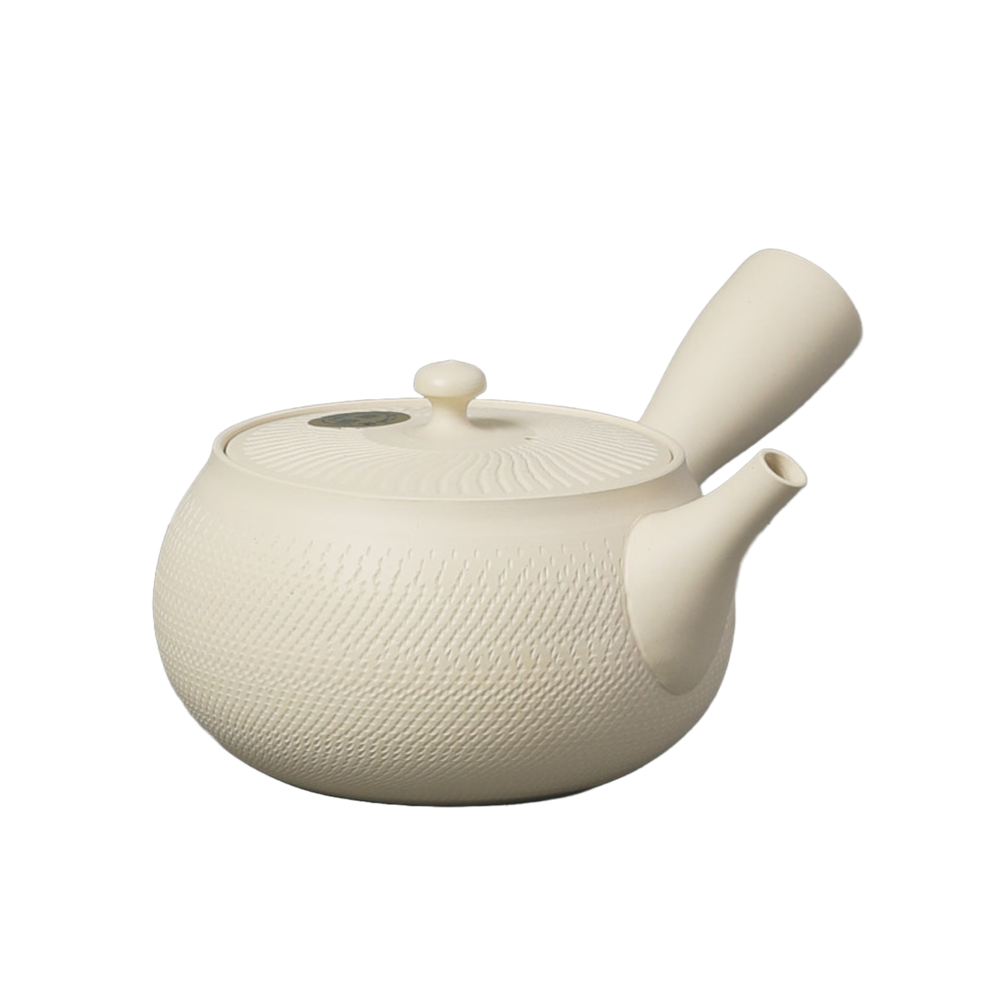 Tokoname Kyusu Teapot Textured White